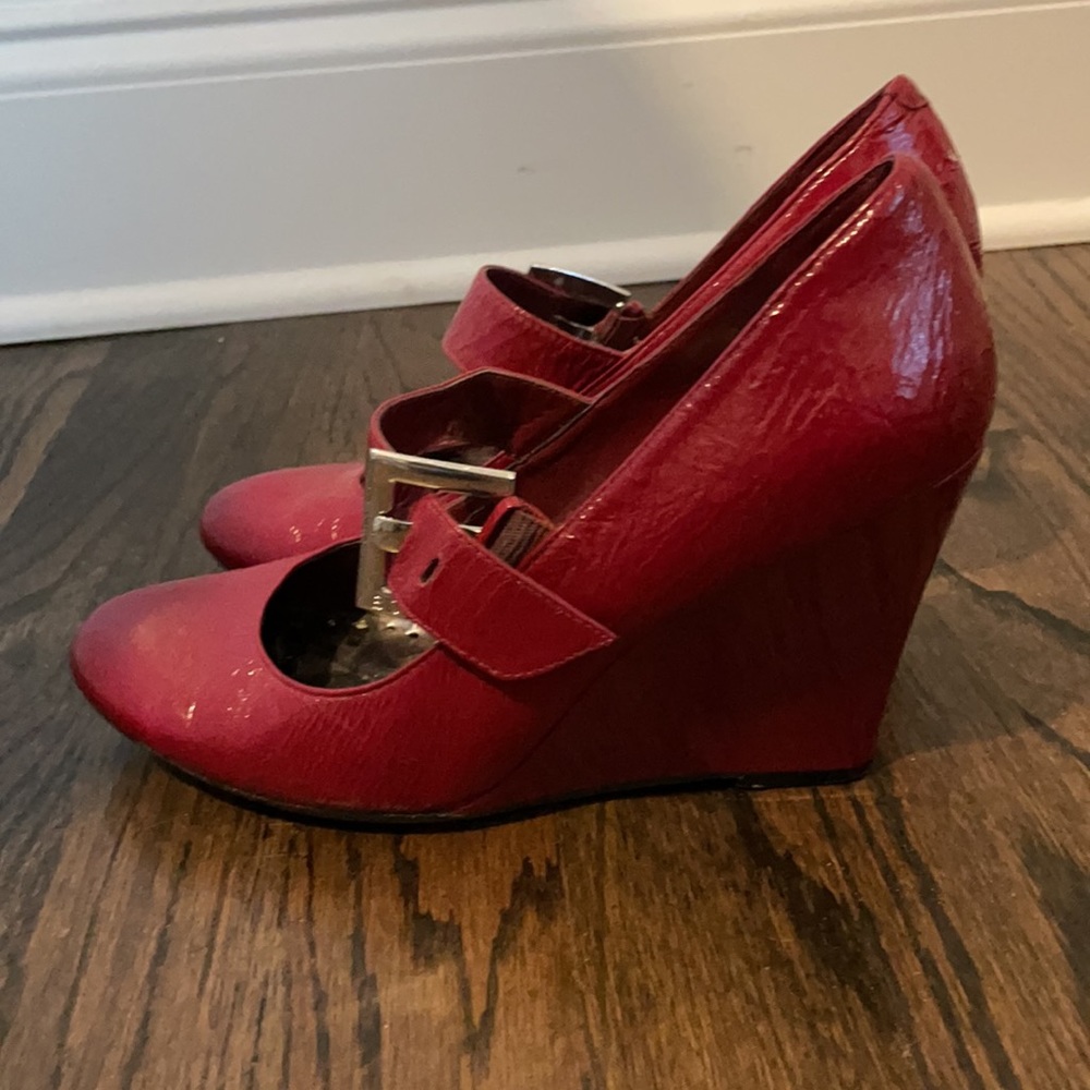 BCBGirls Red Wedges